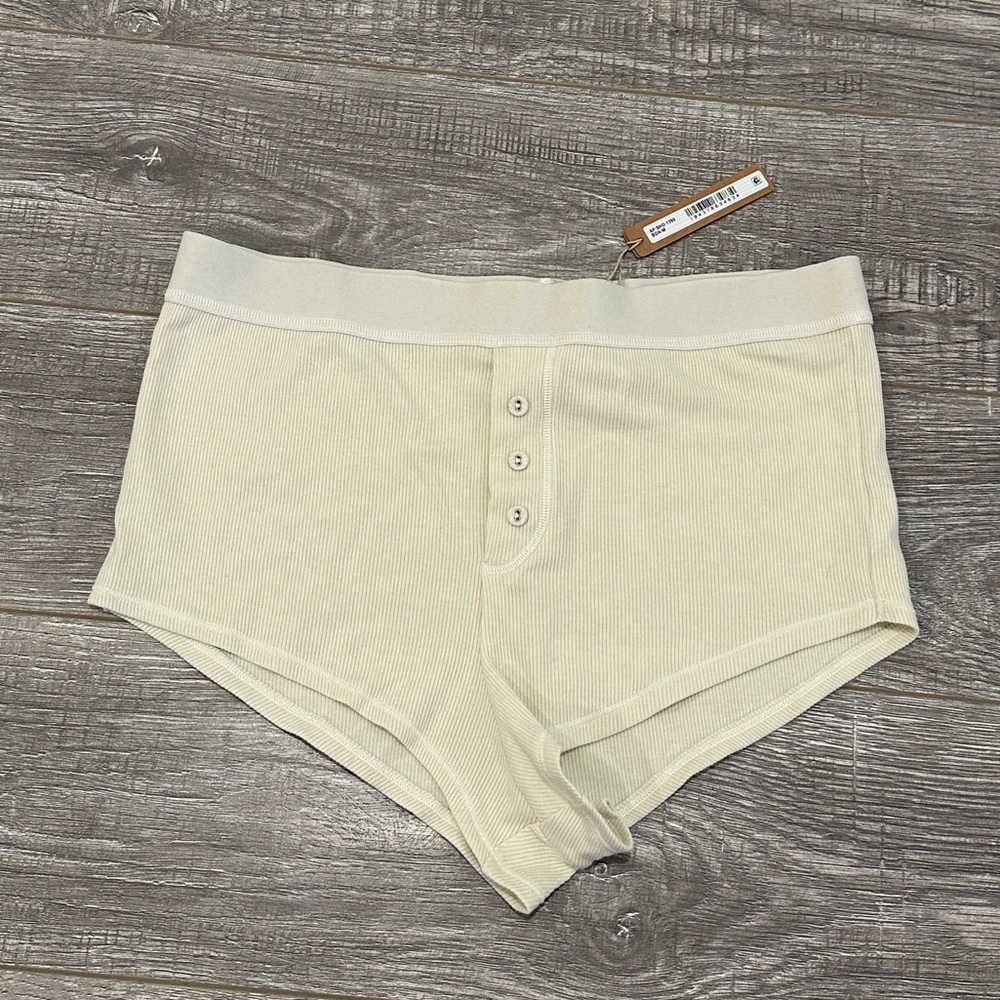 Skims cotton rib shorts